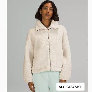 Lululemon Cinchable Fleece Zip-Up